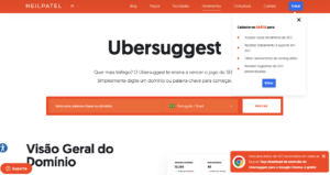 camile woinarski - FERRAMENTAS GRATUITAS PARA EMPREENDEDORES - ubersuggest